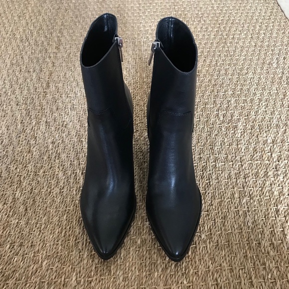 NEW Marc Fisher Giana Leather Pointed Boots 8.5 - Picture 3 of 11